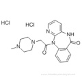 11-[2-(4-Methylpiperazin-1-yl)acetyl]-5H-pyrido[2,3-b][1,4]benzodiazepin-6-one dihydrochloride CAS 29868-97-1